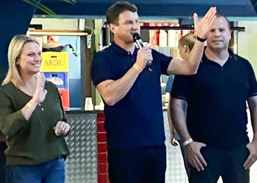 Eleições 2024 – Marchetti e Gilmara lançam pré-campanha Eleições 2024 – Marchetti e Gilmara lançam pré-campanha