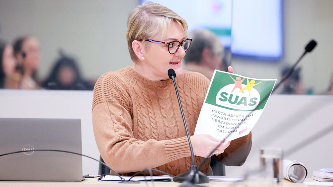Frente parlamentar discute demandas do Suas em SC Frente parlamentar discute demandas do Suas em SC