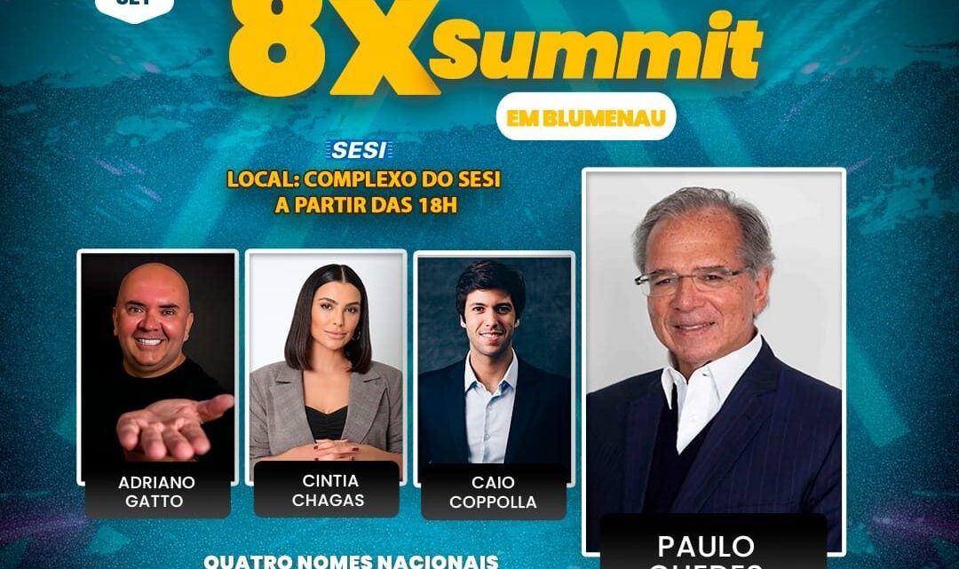 8XSummit 2024: oportunidade Imperdível em Blumenau 8XSummit 2024: oportunidade Imperdível em Blumenau