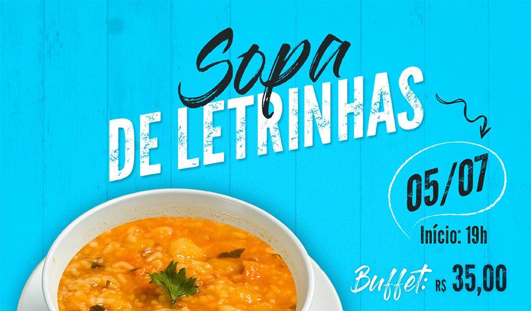 Feira do Livro de Timbó terá Sopa de Letrinhas nesta sexta-feira Feira do Livro de Timbó terá Sopa de Letrinhas nesta sexta-feira