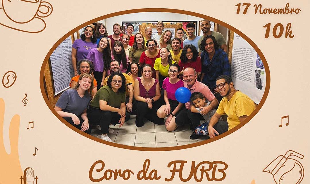 Café Musical apresenta neste mês de novembro o Coro da FURB Café Musical apresenta neste mês de novembro o Coro da FURB