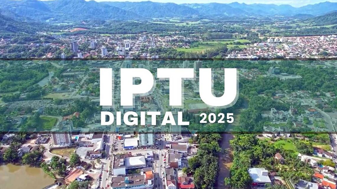 Pagamento IPTU 2025 em Timbó será totalmente digital Pagamento IPTU 2025 em Timbó será totalmente digital