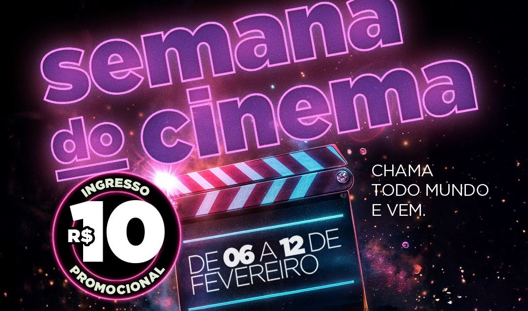 Semana do Cinema: Arcoplex Blumenau oferece ingressos por R$10 e combos especiais Semana do Cinema: Arcoplex Blumenau oferece ingressos por R$10 e combos especiais