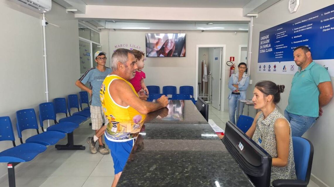 Atendimento do IPTU nas Unidades de Saúde de Timbó facilita acesso e esclarece dúvidas da população Atendimento do IPTU nas Unidades de Saúde de Timbó facilita acesso e esclarece dúvidas da população