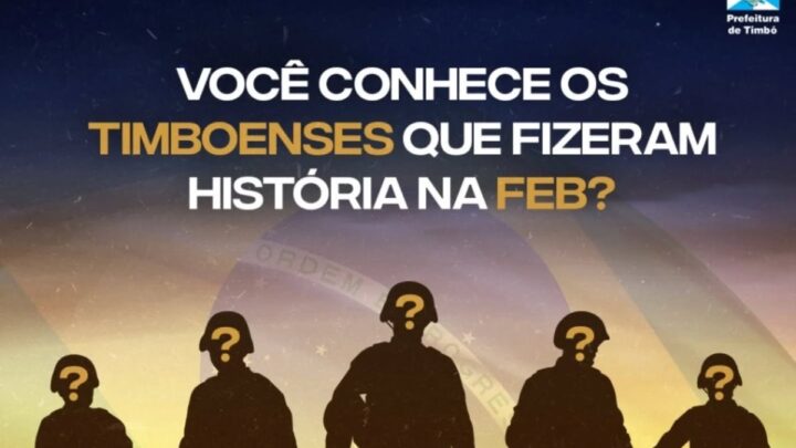 Timbó Procura por Familiares dos Pracinhas da Força Expedicionária Brasileira