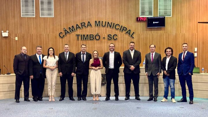 Câmara realiza Sessão Solene alusiva aos 91 anos de emancipação política de Timbó