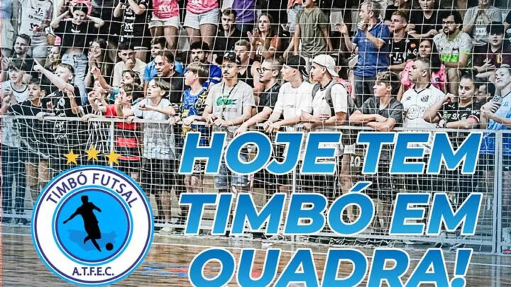 Timbó Futsal estreia nesta semana em casa pelo Campeonato Catarinense de Futsal de base