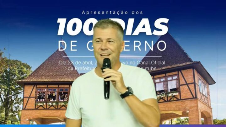 100 dias de trabalho: Prefeitura de Pomerode apresenta balanço da gestão