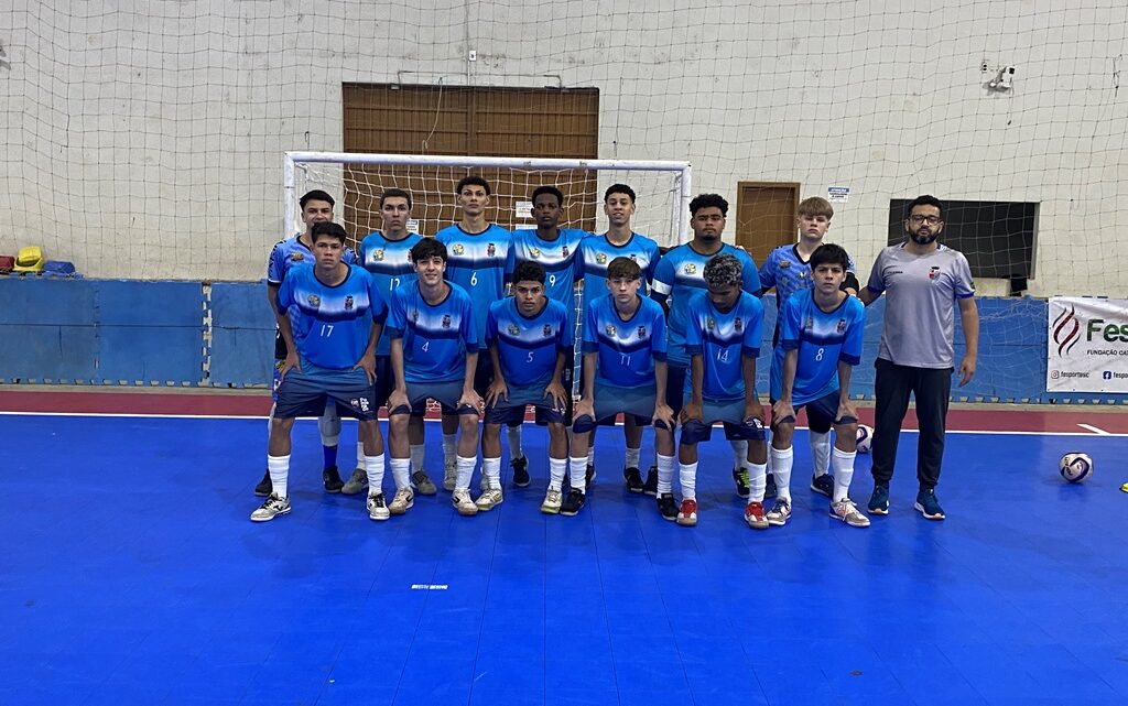 Futsal de base faz história: Pomerode entre os cinco melhores da região nos Joguinhos Abertos