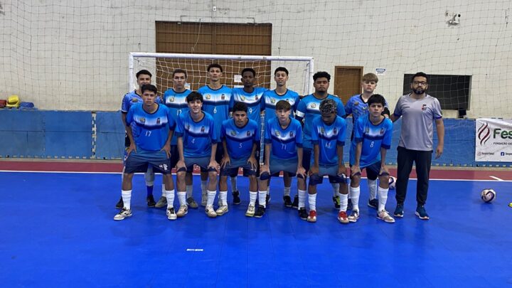 Futsal de base faz história: Pomerode entre os cinco melhores da região nos Joguinhos Abertos