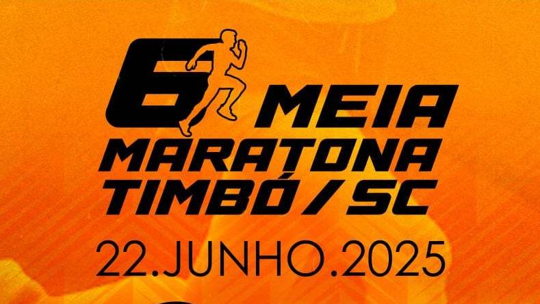 Atenção, motoristas: alterações no trânsito durante a 6ª Meia Maratona de Timbó