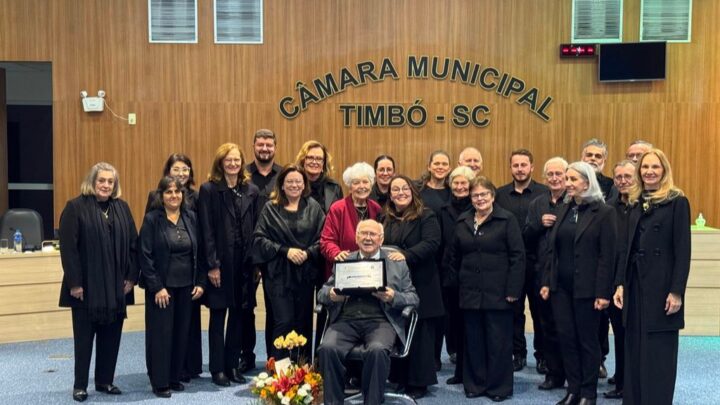 Hans Hermann Ziel é homenageado com título de cidadão honorário timboense