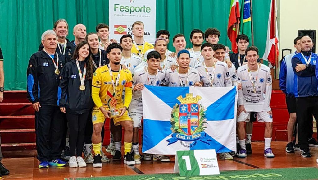 Timbó Futsal é campeão da fase regional dos Joguinhos Abertos de Santa Catarina
