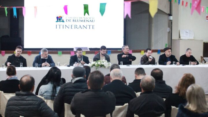 Câmara de Blumenau – Sessão itinerante abre espaço para fala e escuta na região do bairro Fortaleza