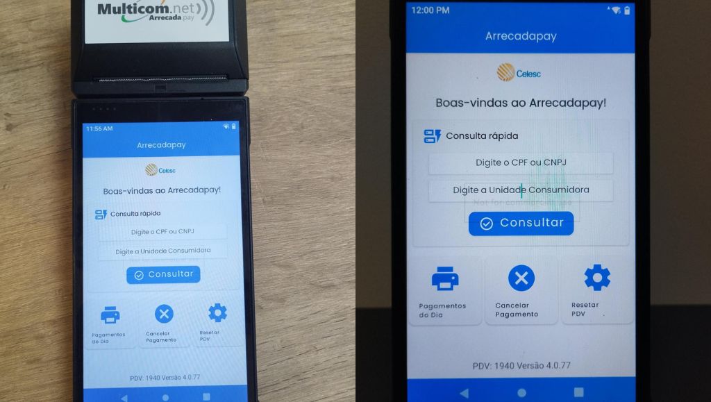 Celesc inicia pagamento por cartão de crédito ou débito em Timbó, Blumenau e Brusque Celesc inicia pagamento por cartão de crédito ou débito em Timbó, Blumenau e Brusque