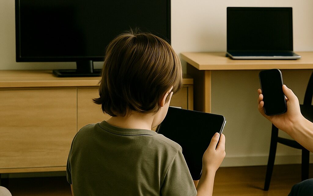 Férias escolares exigem atenção redobrada ao tempo de tela de crianças e adolescentes