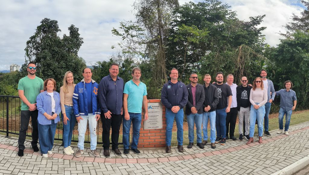 Novo Mirante do Comércio é inaugurado em Timbó e homenageia a força do comércio local