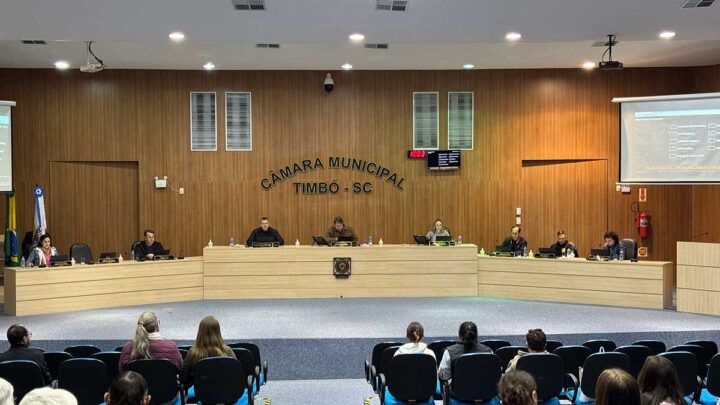 Câmara de Timbó: Destaques da Sessão de 01 de Julho