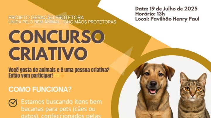 Timbó – ONG Mãos Protetoras realiza Concurso para crianças e jovens