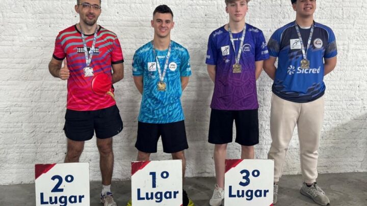 Timbó brilha na Liga Litorânea de Tênis de Mesa e encerra primeiro semestre com resultados expressivos