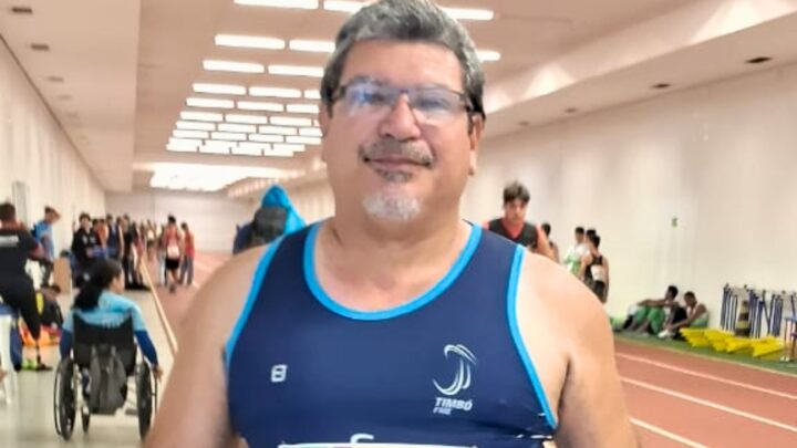 Paratleta Silvio dos Anjos representa Timbó no Circuito Nacional de Atletismo Paralímpico