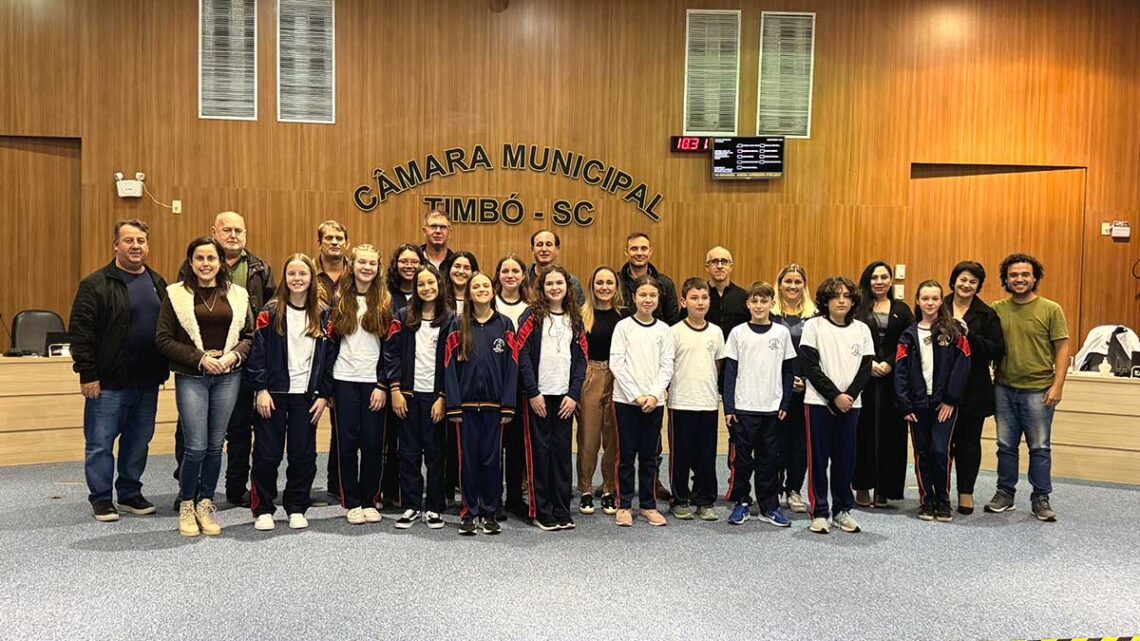 Câmara de Timbó: Destaques da Sessão de 26 de Agosto Câmara de Timbó: Destaques da Sessão de 26 de Agosto