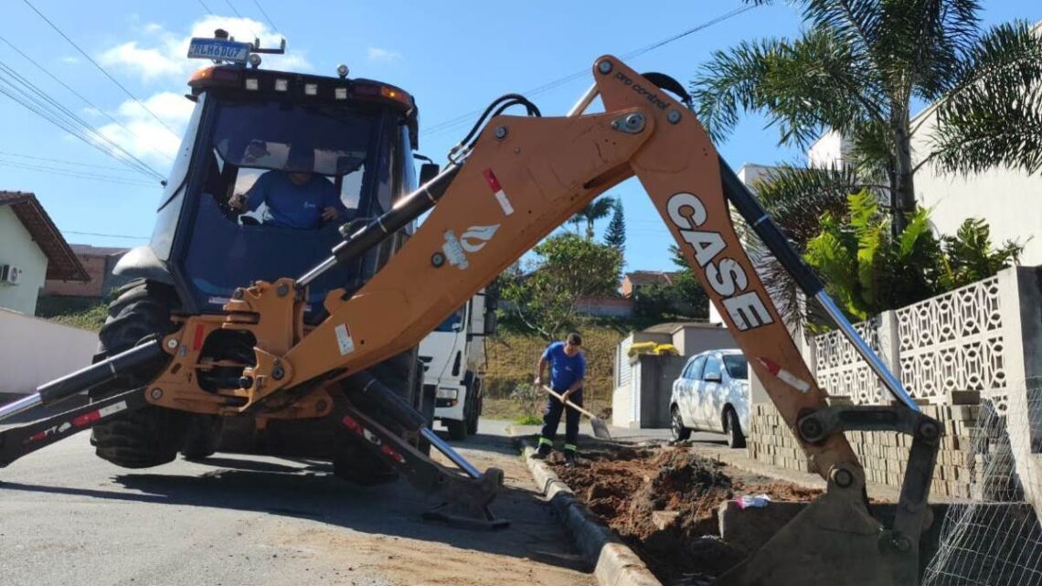 Samae realiza melhoria na rede no Bairro Vila Germer
