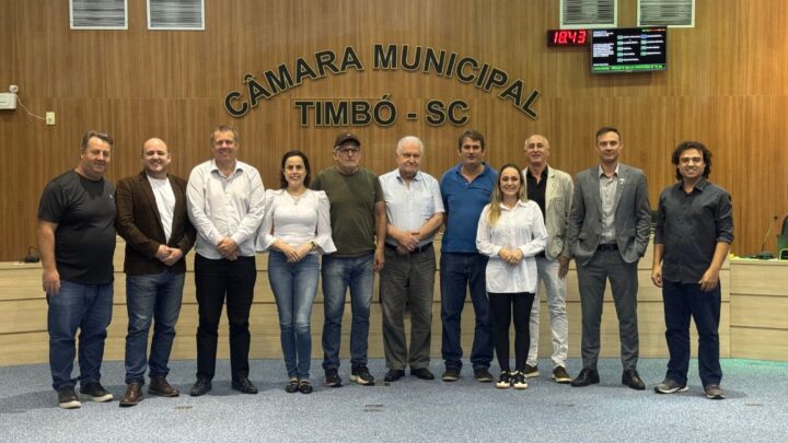 Câmara de Timbó: Destaques da Sessão de 16 de Setembro
