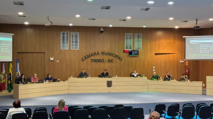 Câmara de Timbó: Destaques da Sessão de 09 de Setembro