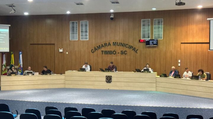 Câmara de Timbó: Destaques da Sessão de 23 de Setembro