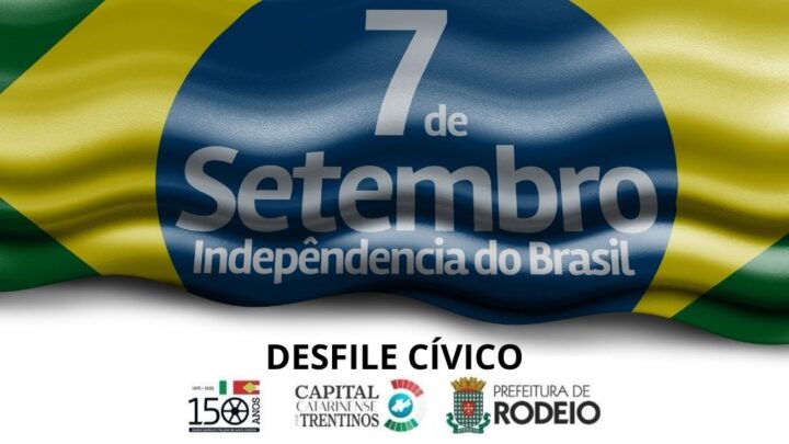 Dia da Independência: Rodeio convida população para Desfile Cívico e ato em frente à prefeitura