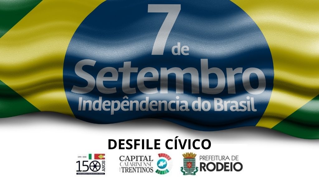 Dia da Independência: Rodeio convida população para Desfile Cívico e ato em frente à prefeitura