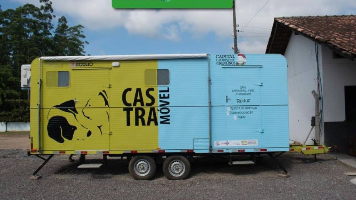 Castramóvel de Rodeio é suspenso para adequação, mas Prefeitura garante mutirão de castrações