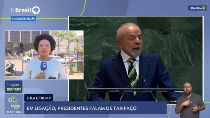 Lula fala com Trump e pede fim de tarifaço sobre produtos brasileiros