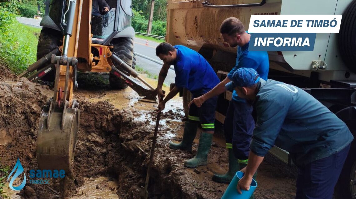 Samae de Timbó em Ação: Balanço de Reparos, Limpeza de Redes e Participação no Conselho da Cidade
