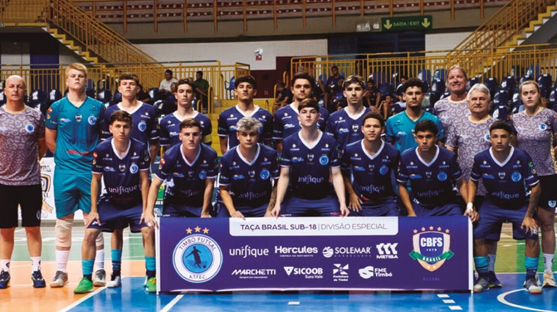 Timbó Futsal/ATFEC conquista o 5º lugar na Taça Brasil Sub-18 – Divisão Especial