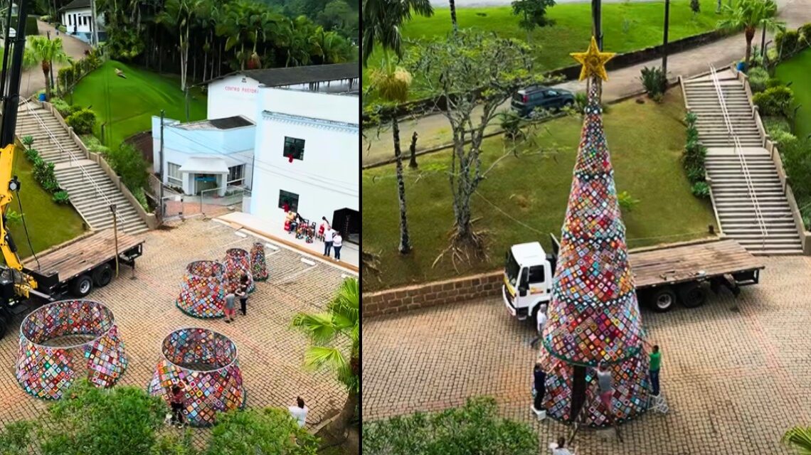 A Magia do Natal começa a tomar forma em Rodeio