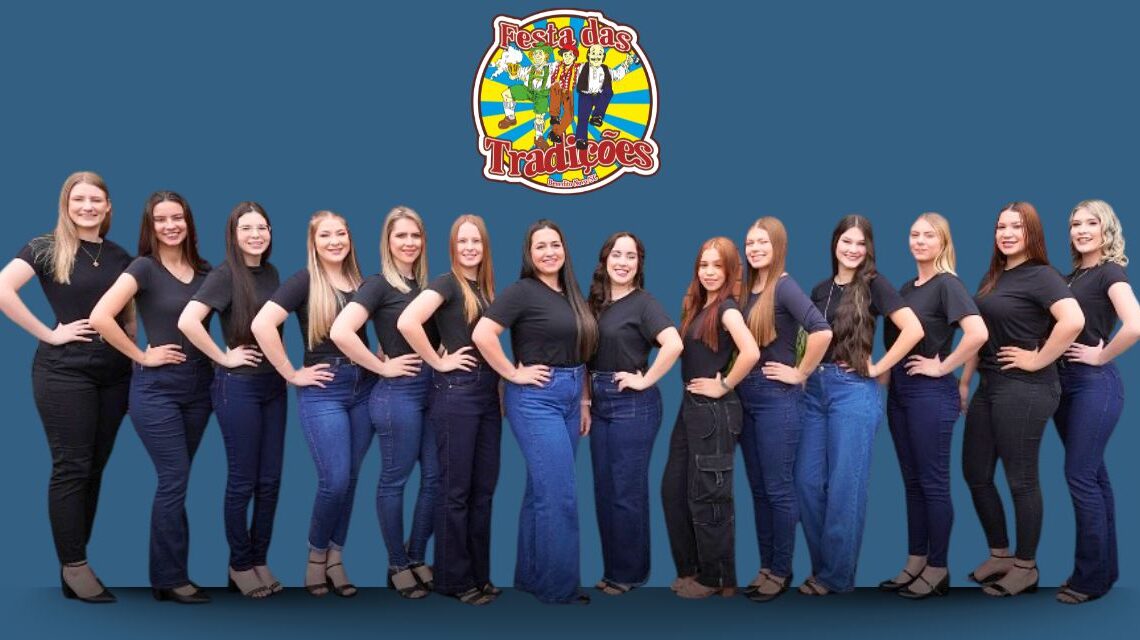 Conheça as Candidatas à Realeza da 18ª Festa das Tradições de Benedito Novo!