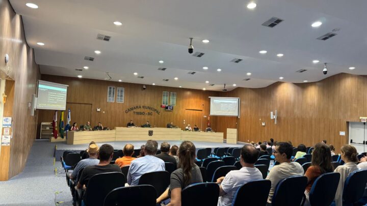 Câmara de Timbó: Destaques da Sessão de 02 de Dezembro