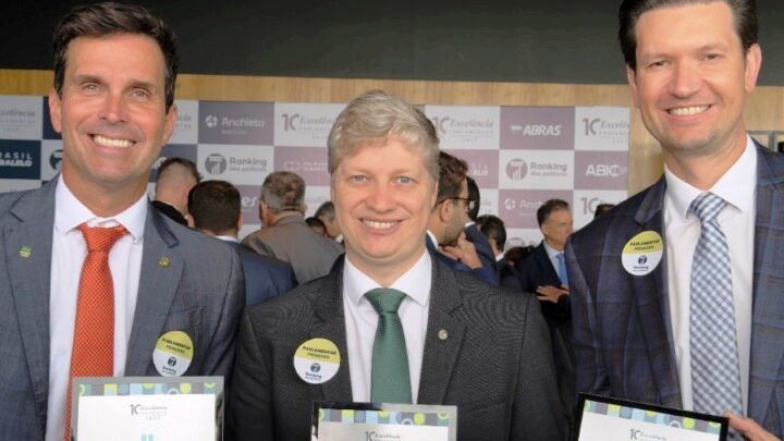 Deputado Gilson Marques é eleito o melhor de Santa Catarina pelo Ranking dos Políticos