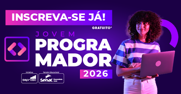 Jovem Programador 2026: Inscrições abertas para a maior edição em SC