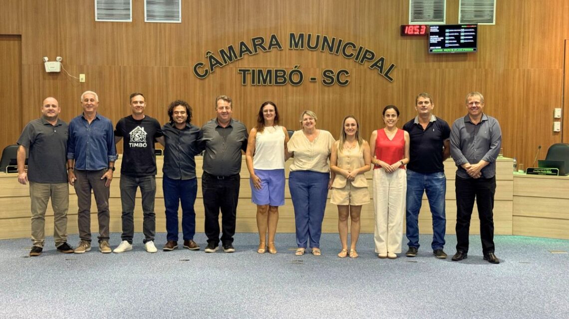 Câmara de Timbó: Destaques da Sessão de 10 de fevereiro