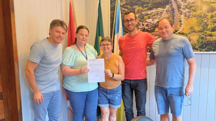 Prefeitura de Benedito Novo assina ordem de serviço para construção de novo CEI no Bairro São João