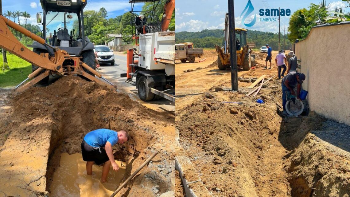 Resumo da Semana SAMAE Timbó: Obras, meio ambiente e novos treinamentos
