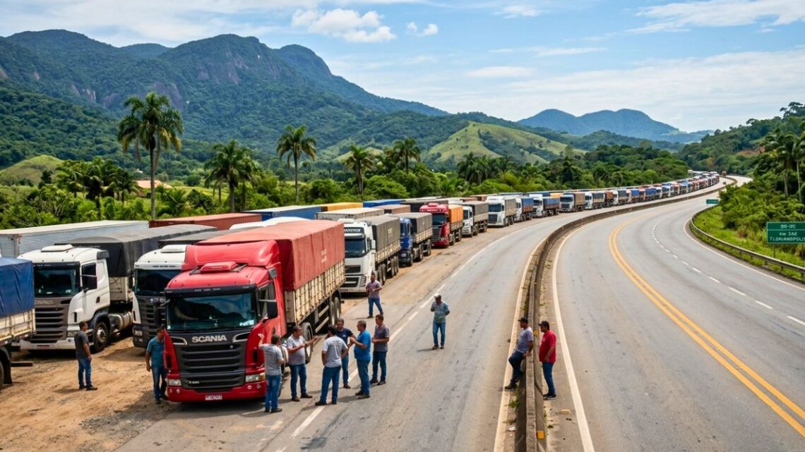 Confirmado: greve dos caminhoneiros tem início nesta quinta (19) em todo o Brasil