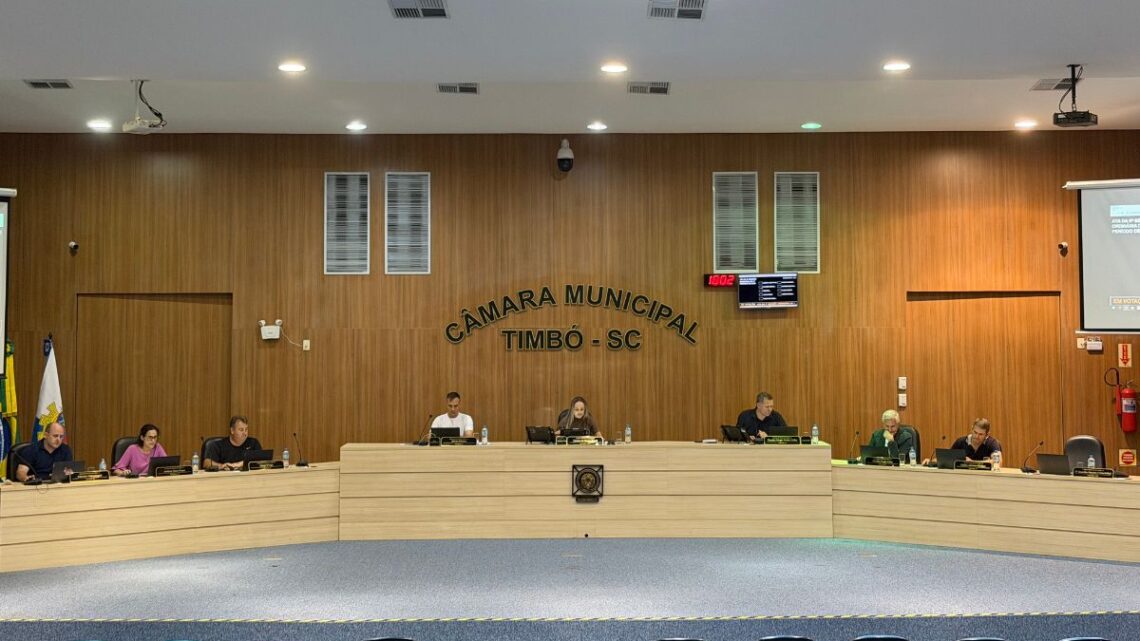 Câmara de Timbó: Destaques da Sessão de 07 de Abril de 2026 Câmara de Timbó: Destaques da Sessão de 07 de Abril de 2026