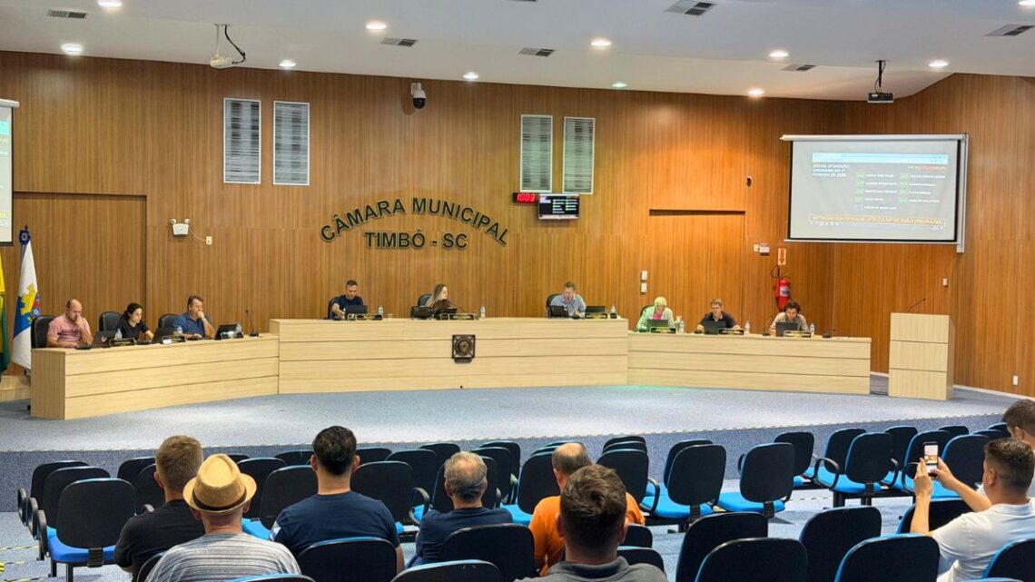 Câmara de Timbó: Destaques da Sessão de 14 de Abril de 2026 Câmara de Timbó: Destaques da Sessão de 14 de Abril de 2026