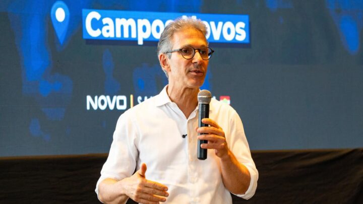 Após chamar SC de referência, pré-candidato à Presidência Romeu Zema volta ao estado e amplia agenda em polos estratégicos