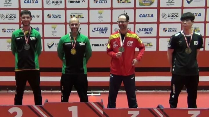 Tênis de mesa: atleta de Timbó conquista prata em competição mundial e sobe no ranking paralímpico