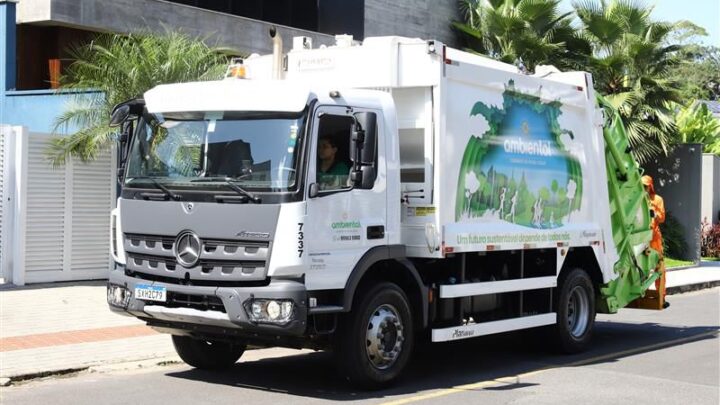 Pneus “inteligentes” entram em teste em Joinville e podem mudar a lógica de custo e segurança na coleta urbana